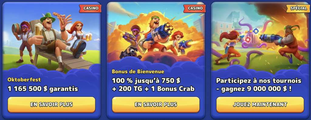 Bonus et promotions disponibles pour les joueurs en France