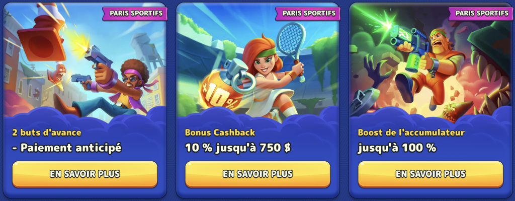 Paris sportifs au Pistolo Casino